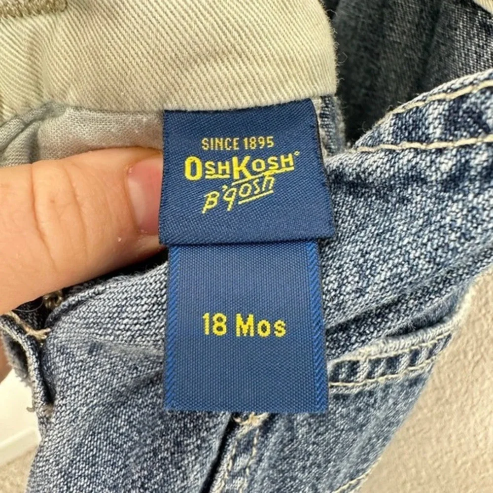 OshKosh B'gosh Vestbak Denim‎ Overalls Kids 18 Months Classic Baby Blue